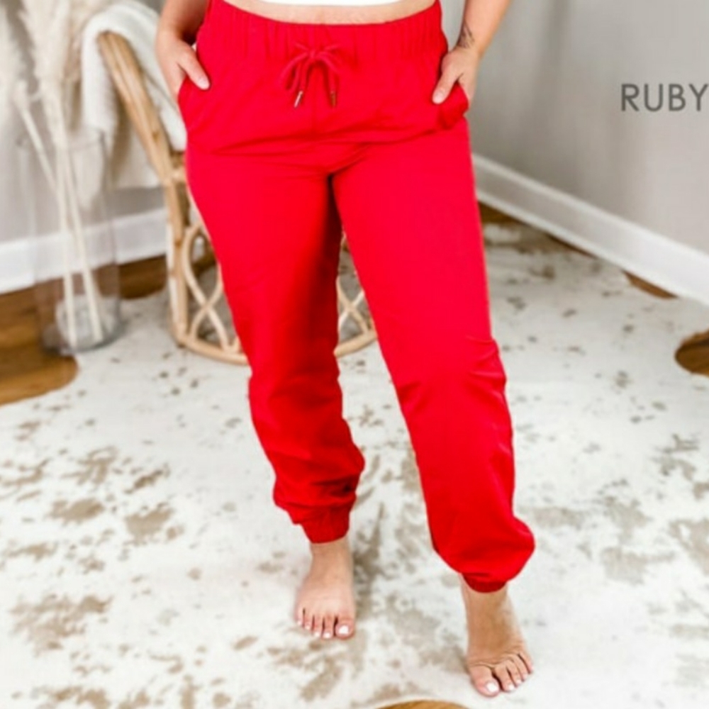 Zenana windbreaker joggers